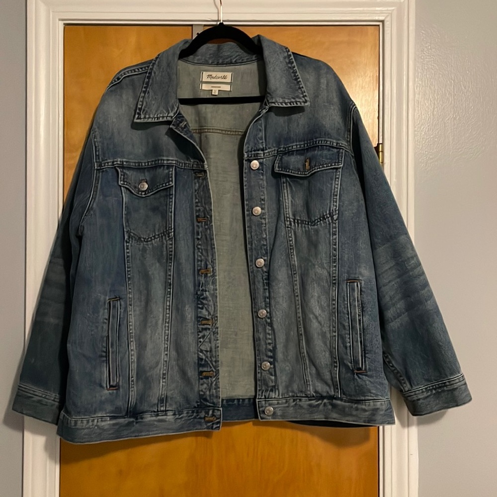 Madewell oversized denim jacket - hardly worn